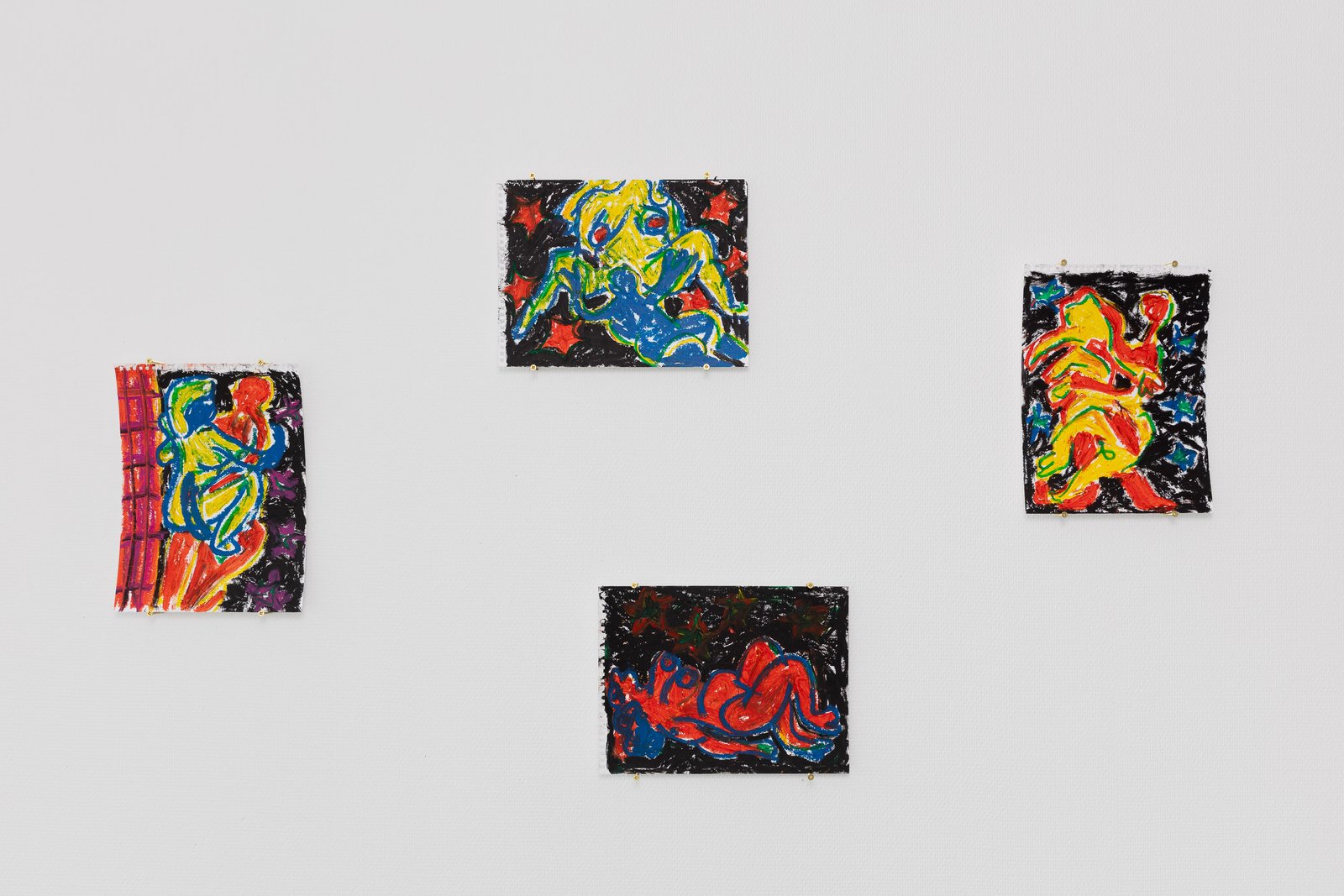 TALA_MADANI_GROUP_EXHIBITION_TUDA_MUDA_PAINTING_AT_SNAILS_EXHIBITION_ANNA_CLAWSON_NICOLE_WARD