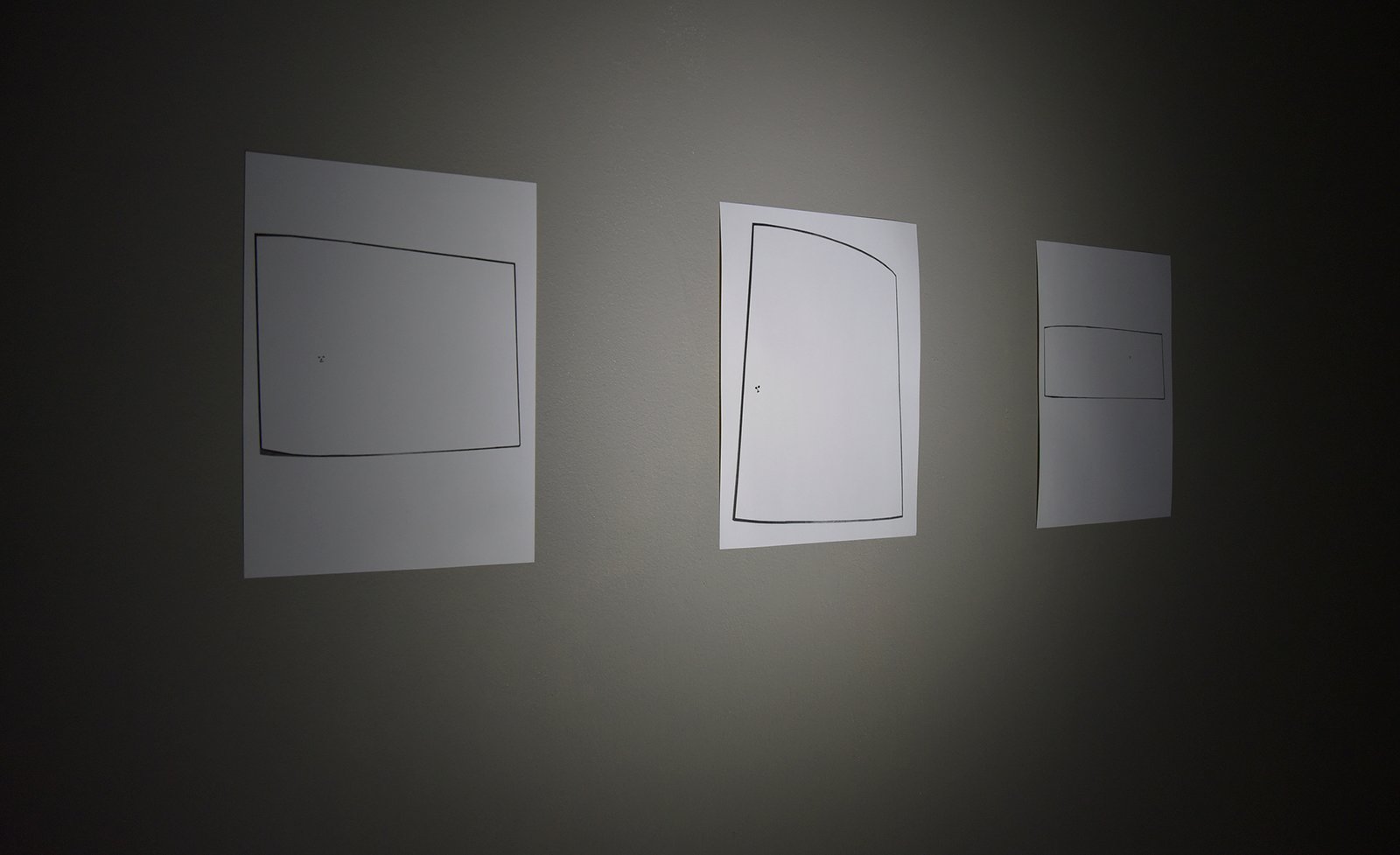 Artist risoprints in exhibition