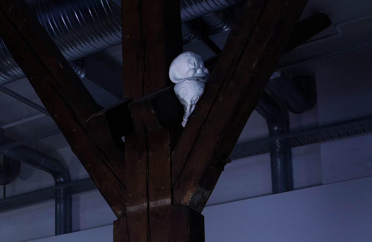 silicone masks sculptures casper the friendly ghost anna clawson
