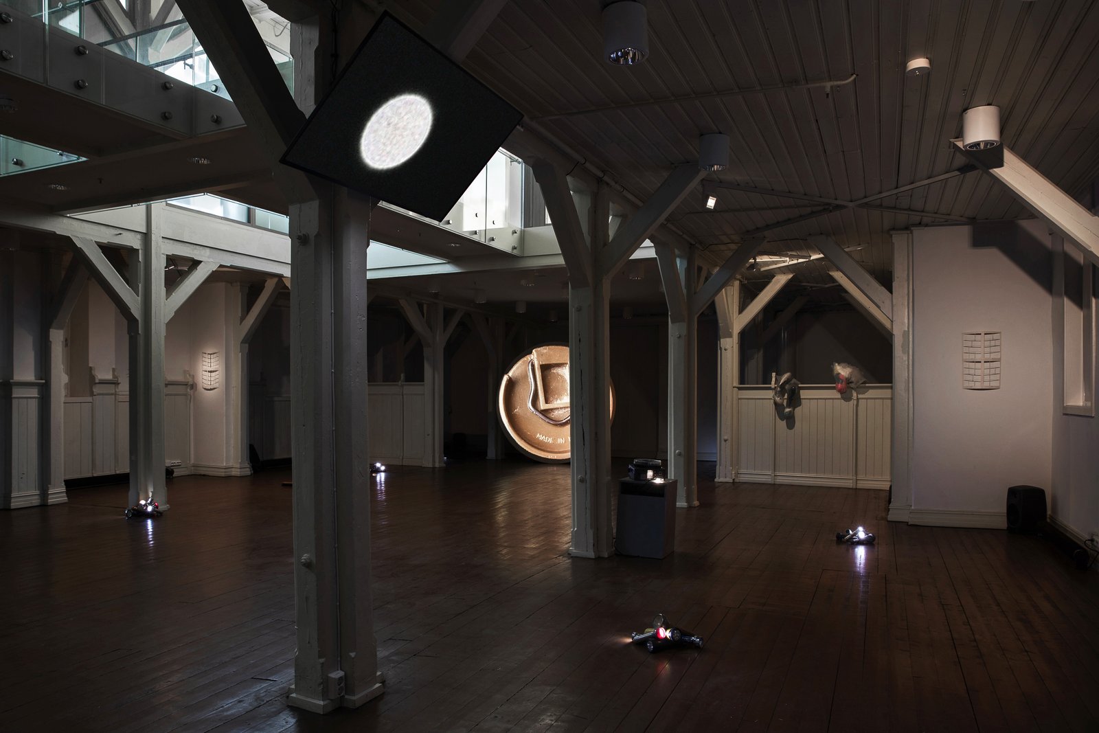 the long hangover an exhibition installation film television sculpture soundwork by Irish artist Anna Clawson